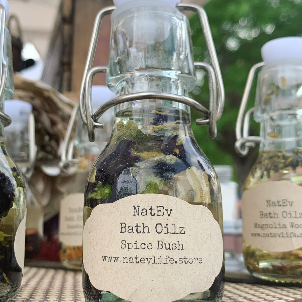 Spice Bush Bath Oil