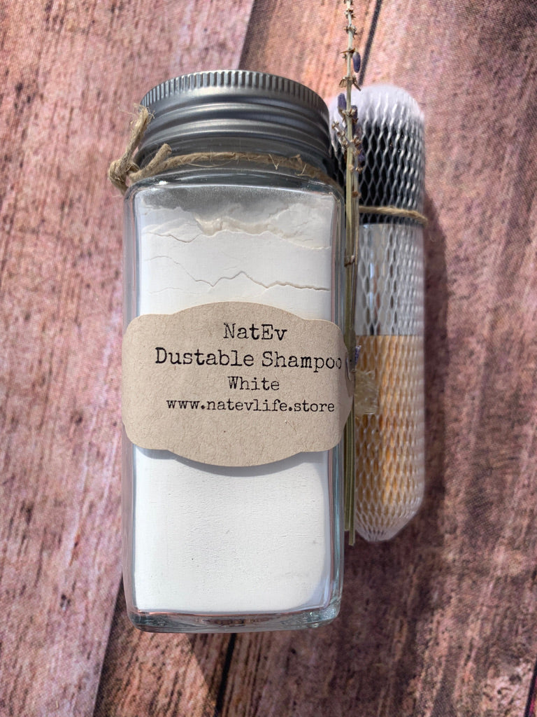 Dustable Shampoo - White Hair